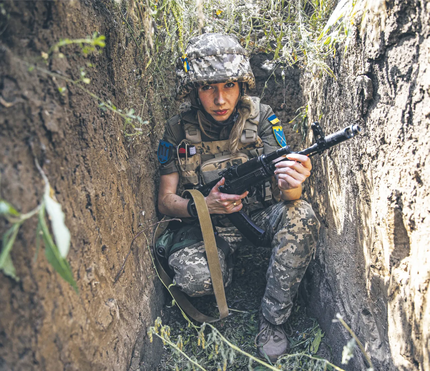 Ukrainki-żołnierki walczą za swój kraj. I nie liczą na taryfę ulgową