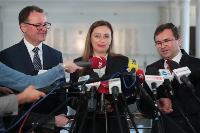 Girzyński o odejściu z PiS: Czerwińska powiedziała rzeczy, za które powinna zostać pozwana