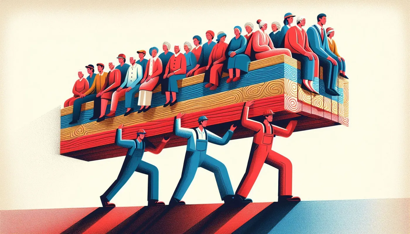 Populacja ludzi w wieku produkcyjnym szybko topnieje w Polsce