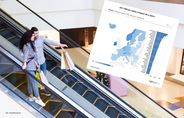 Uderzające różnice w bogactwie. Są nowe dane o dobrobycie Europejczyków [MAPA]