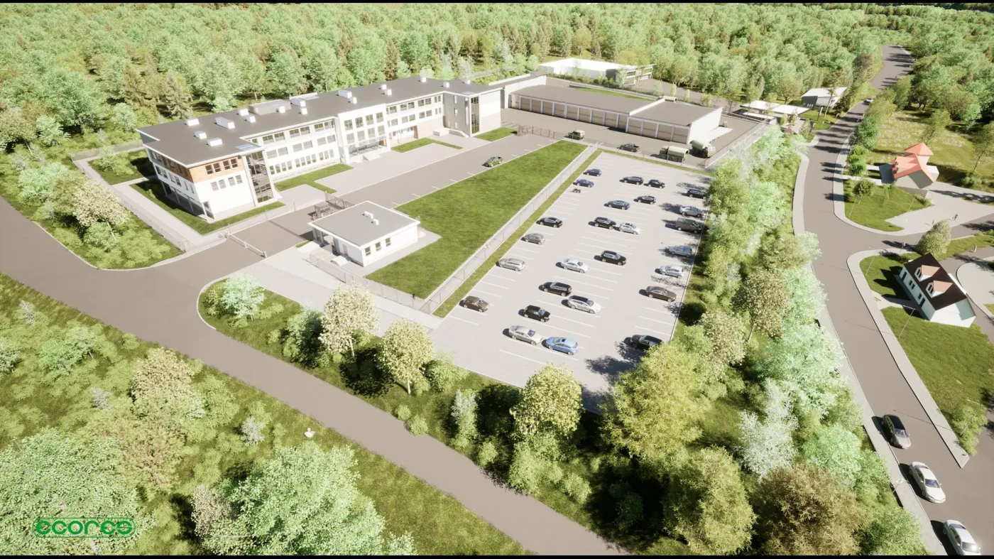 Przy jednostce powstał parking na prywatne samochody żołnierzy.