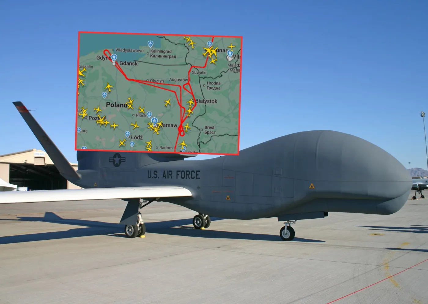 Potężny dron wleciał do Polski z samego rana. Co knują Rosjanie?