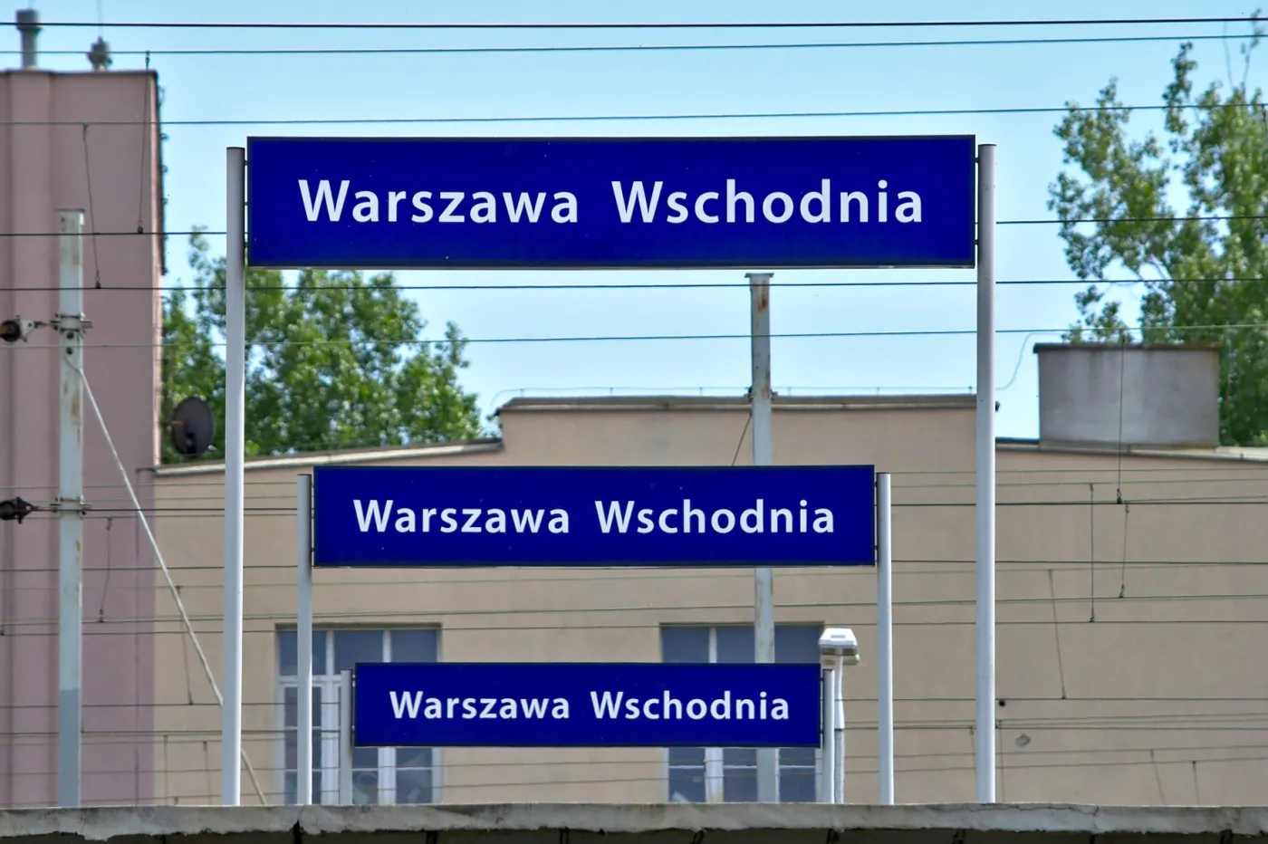 linia średnicowa w Warszawie, stacja Warszawa Wschodnia, kolej