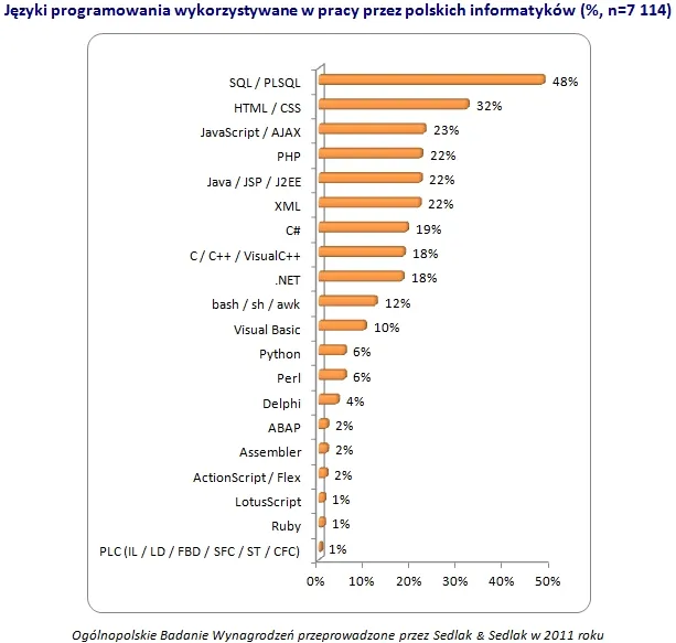 Programowanie: oto języki, które gwarantują pracę i dobrą pensję