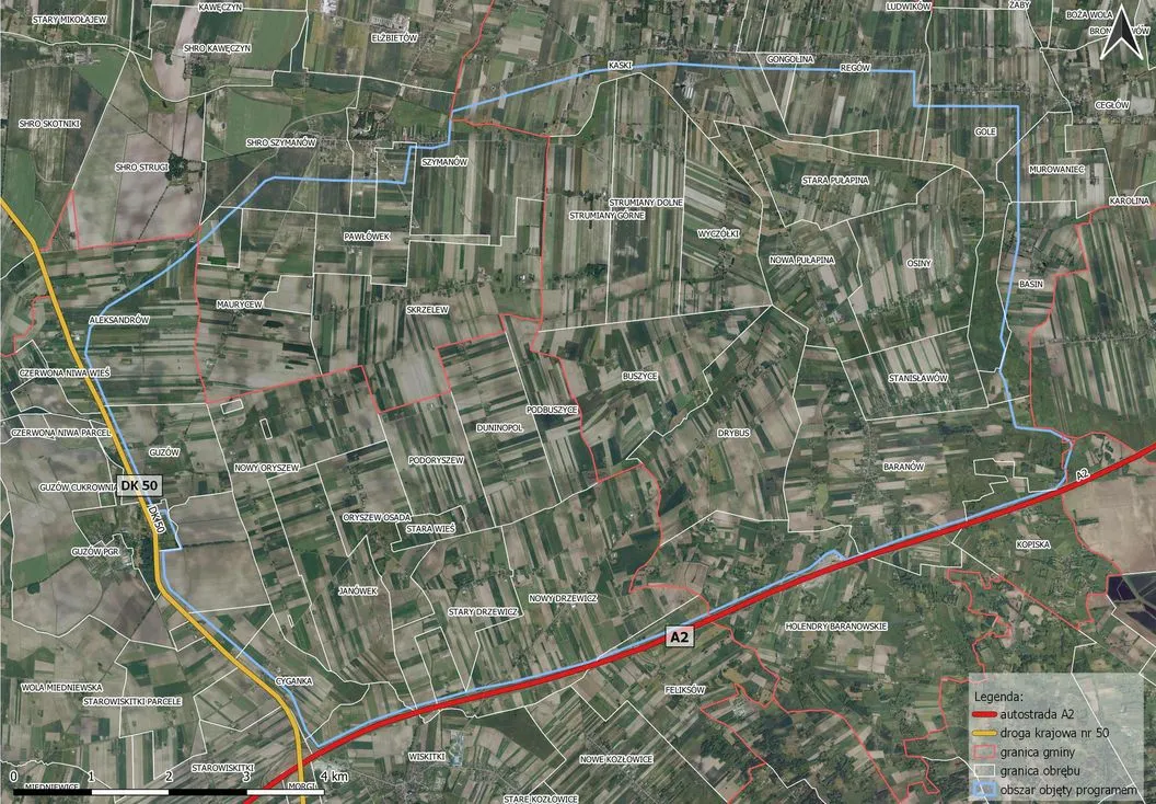 Rusza pozyskiwanie gruntów pod CPK. Zobacz, jakie tereny obejmie Program Dobrowolnych Nabyć [MAPA]