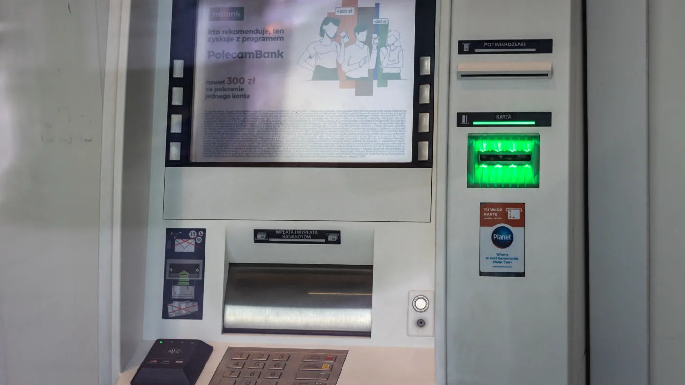 Bankomatowe pustynie. Dostęp do usług finansowych maleje