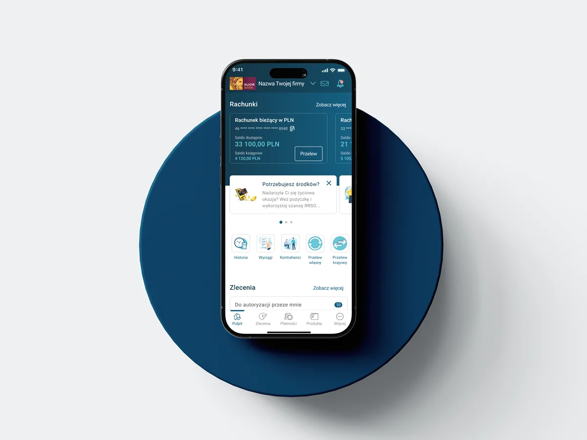 Alior Bank wprowadził nowe rozwiązania dla klientów biznesowych