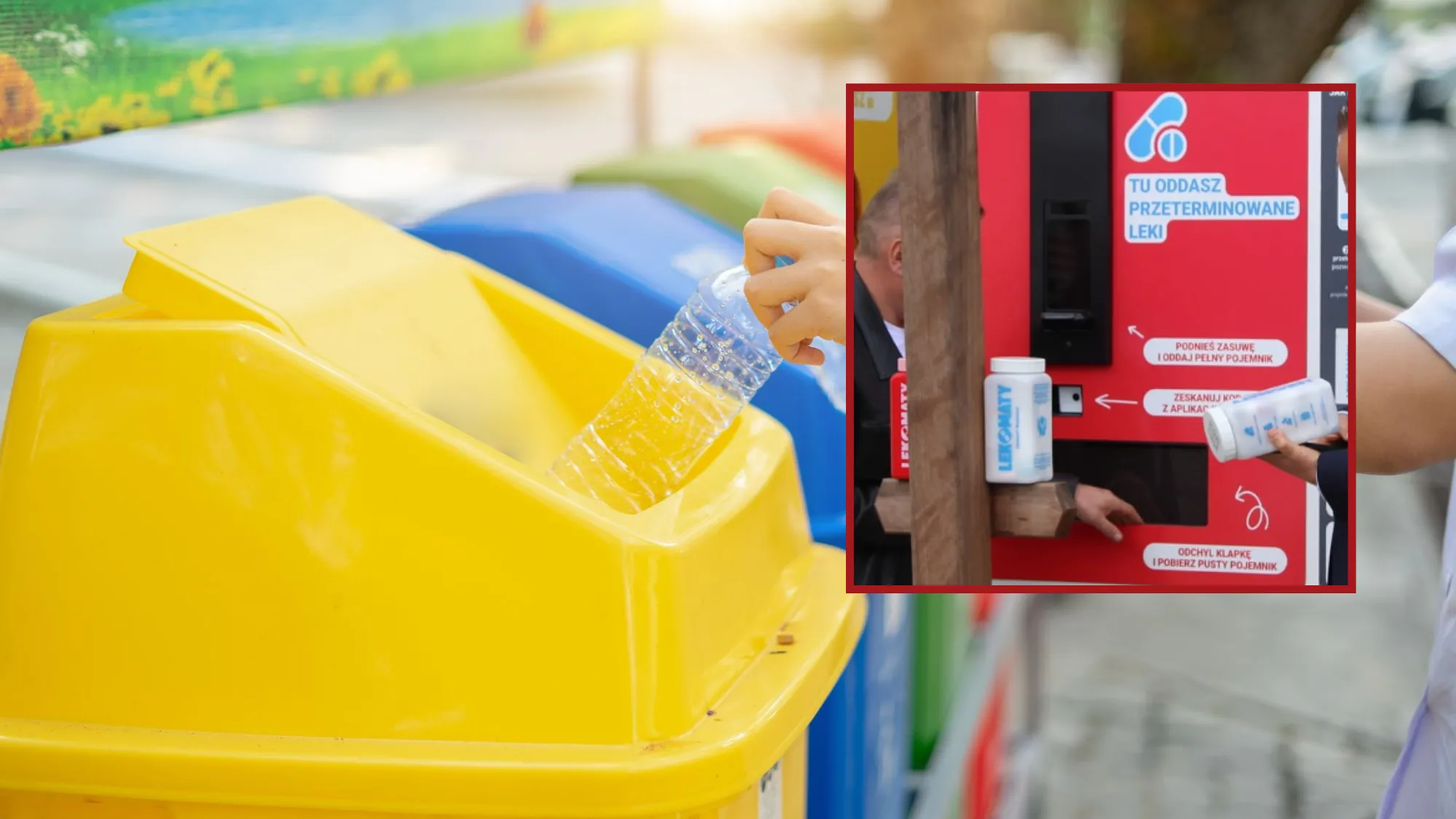 Nowe kolory pojemników na odpady. Co wrzucać do białych, a co do czerwonych?