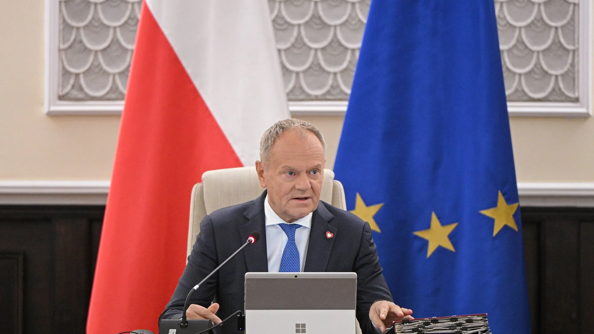 Tusk po incydencie z ukraińskim dronem: Polska nie zezwala na prowadzenie operacji na swoim terytorium bez wyraźnej zgody