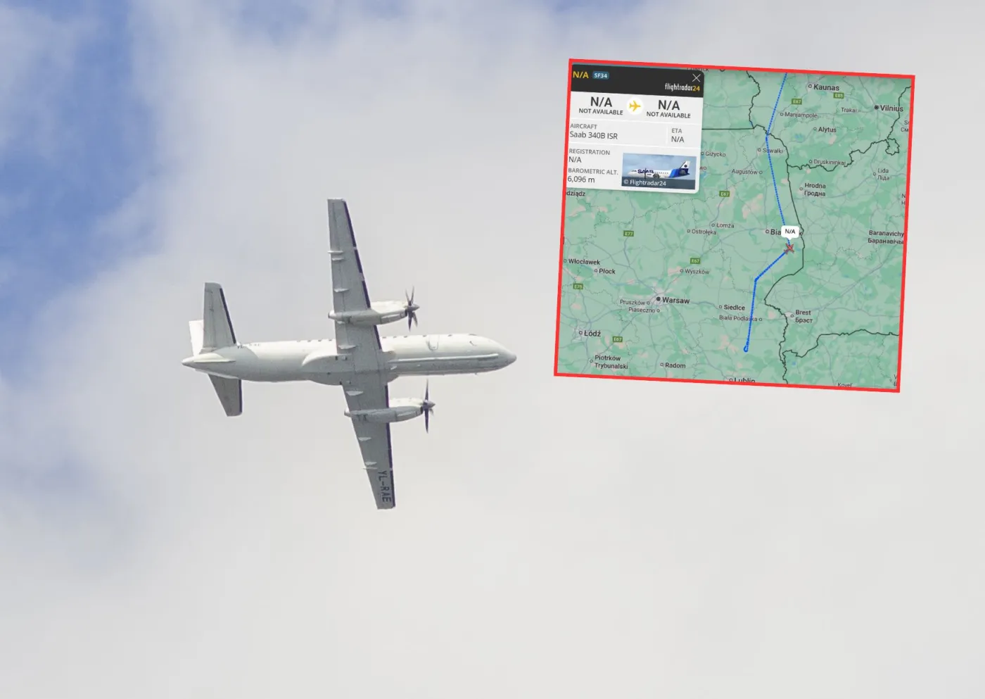 Amerykański samolot pojawił się nad Polską. Nie ma w tym przypadku