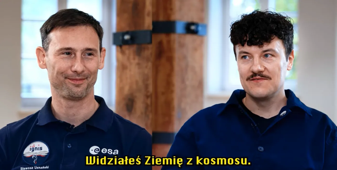 Drugi polski kosmonauta był niedawno rozmówcą doktora z tik toka