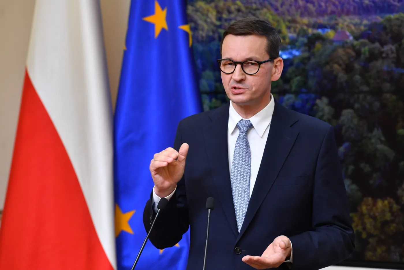 Morawiecki o szczycie UE: to była długa dyskusja o ostatnich wydarzeniach na Białorusi