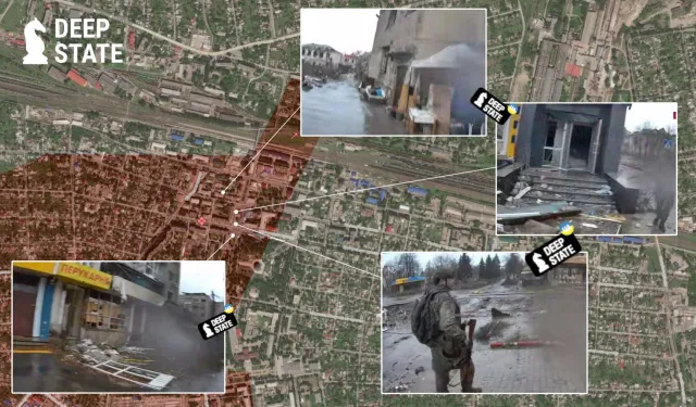 Rosjanie maszerują w centrum Pokrowska! Tymczasem Kijów zaprzecza utracie kontroli.