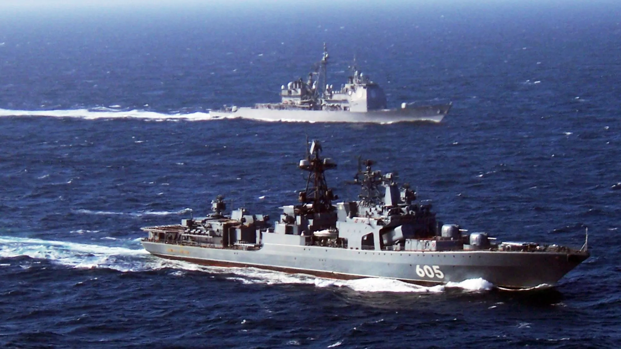Sudden decision  by the Kremlin. Russian warships are heading to the Mediterranean Sea