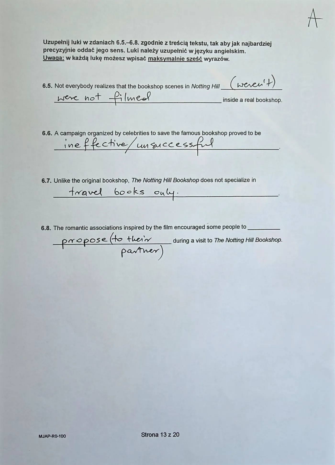 Matura 2024. Angielski na poziomie rozszerzonym. Formuła 2023. Arkusz CKE – wersja A. Zadanie 6 tekst 2 cz. 2