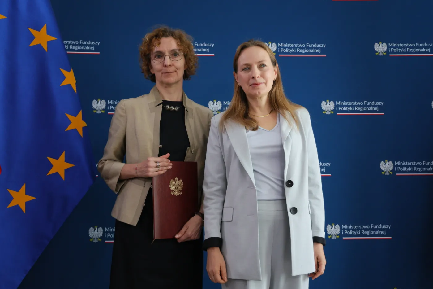 Nowa prezes PARP Katarzyna Duber-Stachurska z Katarzyną Pełczyńską-Nałęcz