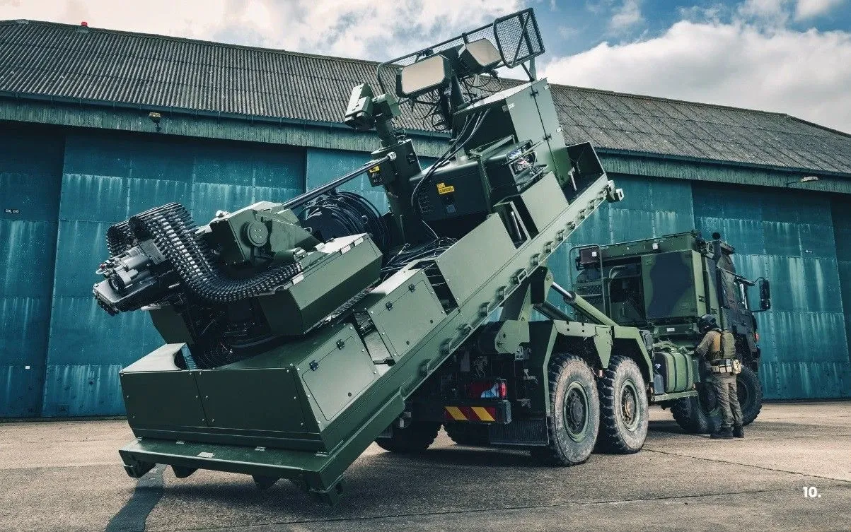 Spaletyzowany system SKYctrl SKID z armatą Mk 44 Bushmaster kal. 30 mm