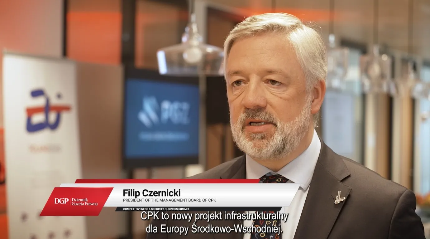 Dr Filip Czernicki, CPK: Nasz ambitny projekt pobudza gospodarkę i zbliża kraje UE