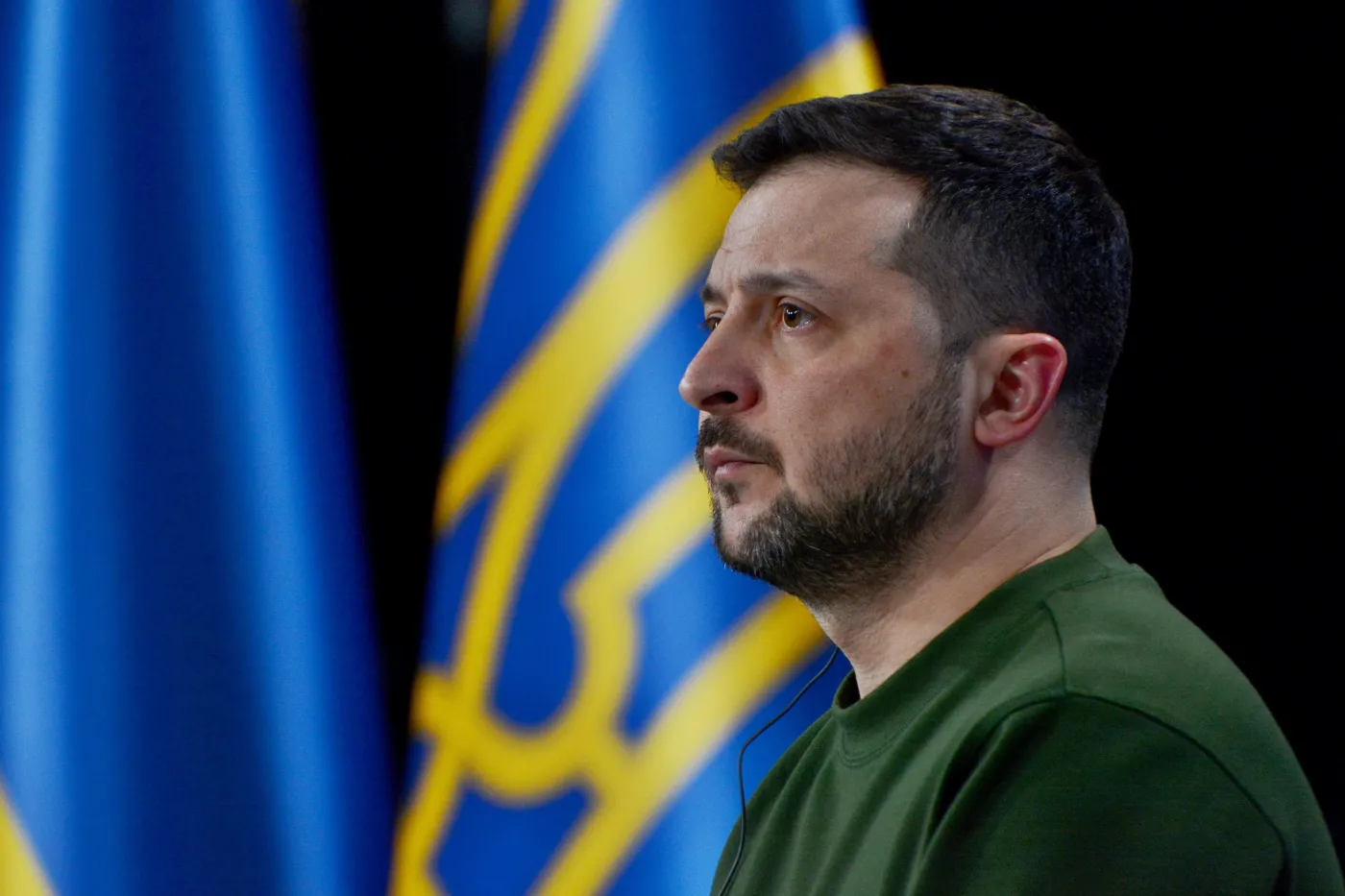 Kyiv,,Ukraine,-,20240225:,Ukrainian,President,Volodymr,Zelensky,Speaks,During