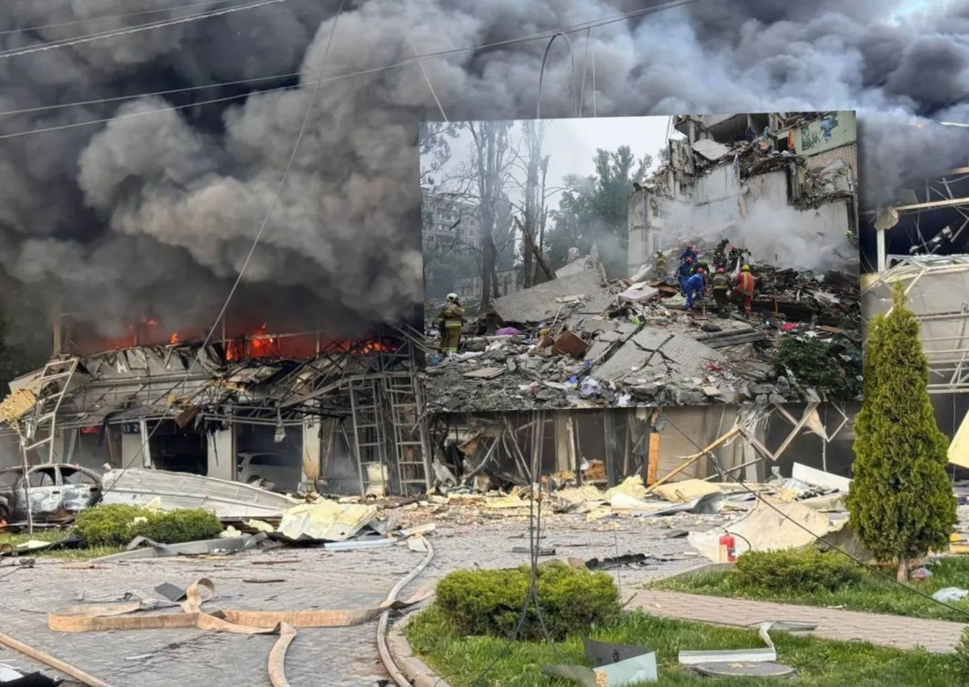 Fala krwawych ataków w Ukrainie. Rosja zrzuciła bomby lotnicze na miasta