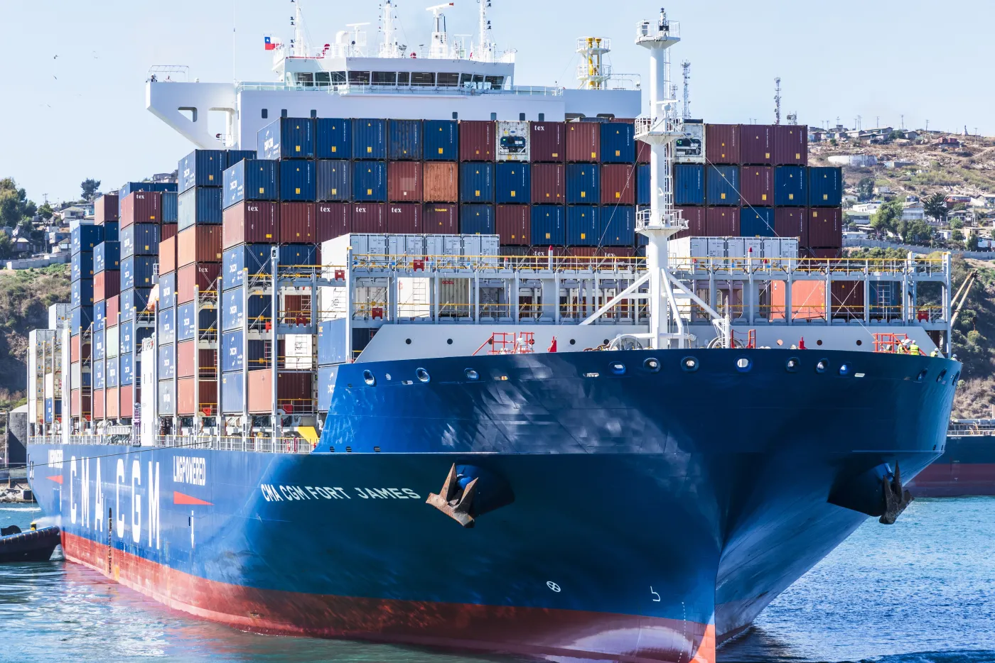 statek, CMA CGM San Antonio, kontenerowiec