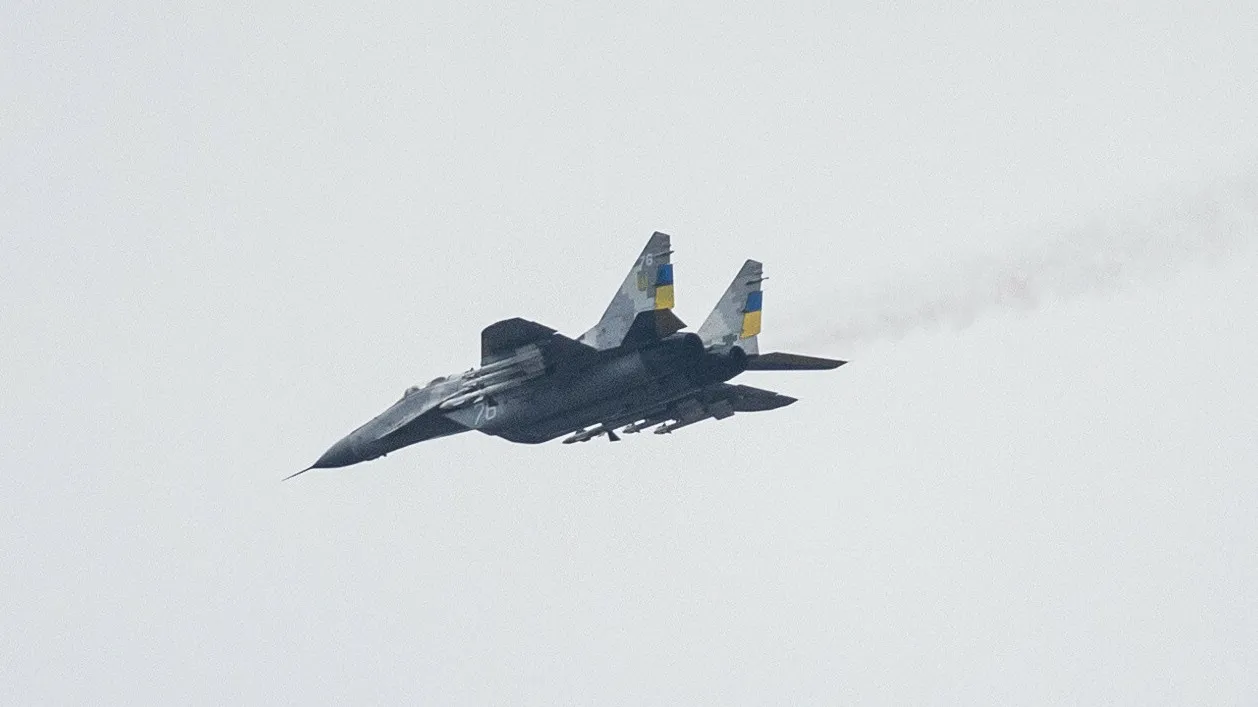 Ukraiński MiG-29 przy polskiej granicy. Polacy byli gotowi otworzyć ogień