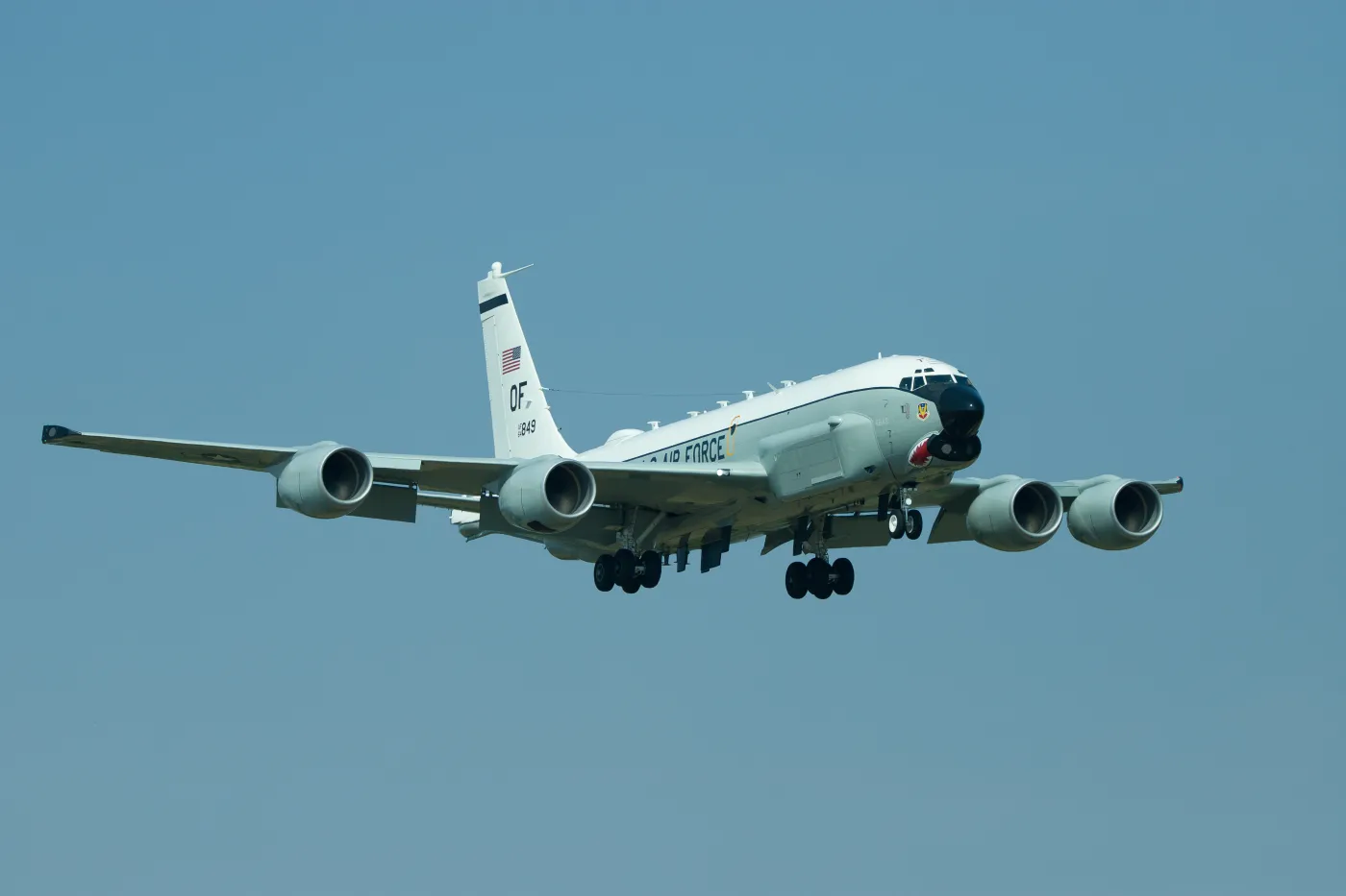 Ściśle tajny samolot nad Polską. Przez kilka godzin śledził ruchy Rosjan
