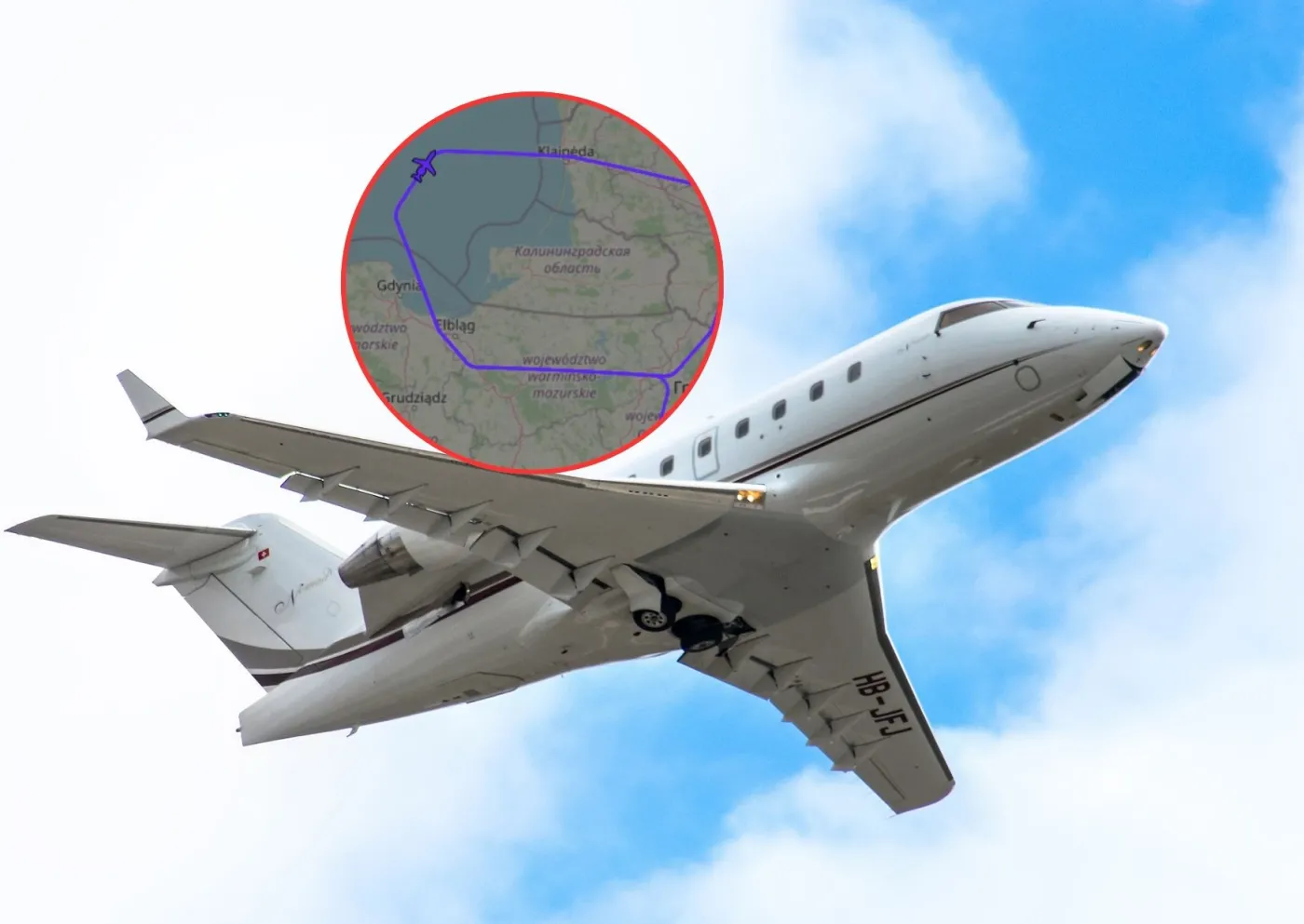 Tajna misja latającego szpiega w Polsce. Krążył wokół rosyjskiej enklawy