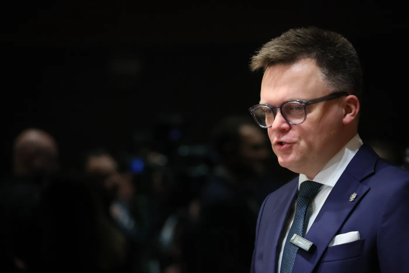 Hołownia o CPK: Nie ma decyzji, że ta inwestycja zostanie "wyrzucona do kosza"