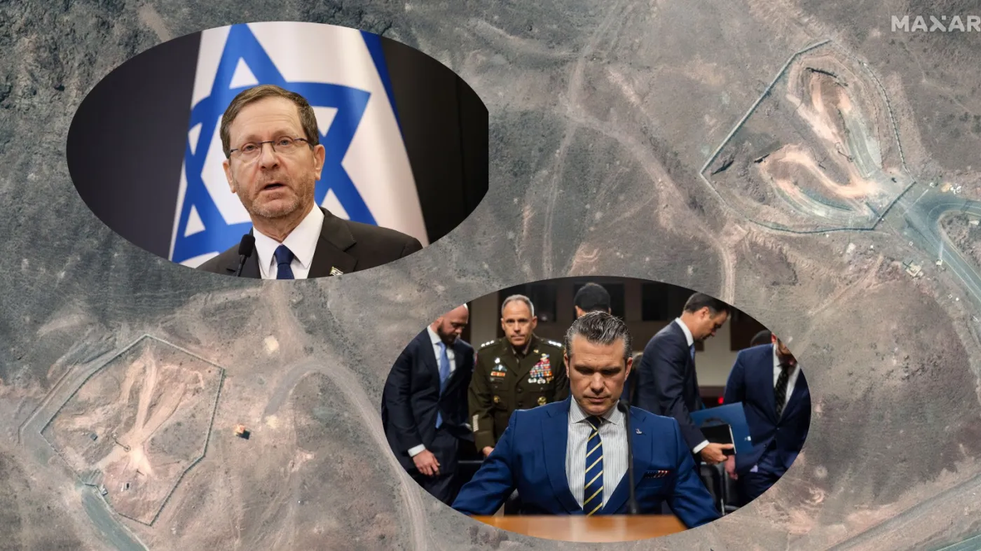 Co najmniej sześć kraterów po bombach pokazują zdjęcia satelitarne z Fordo
