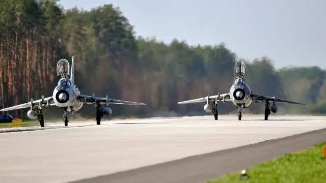 F-35 i FA-50PL w jednym miejscu. Ta baza w Polsce ma odstraszyć Rosję