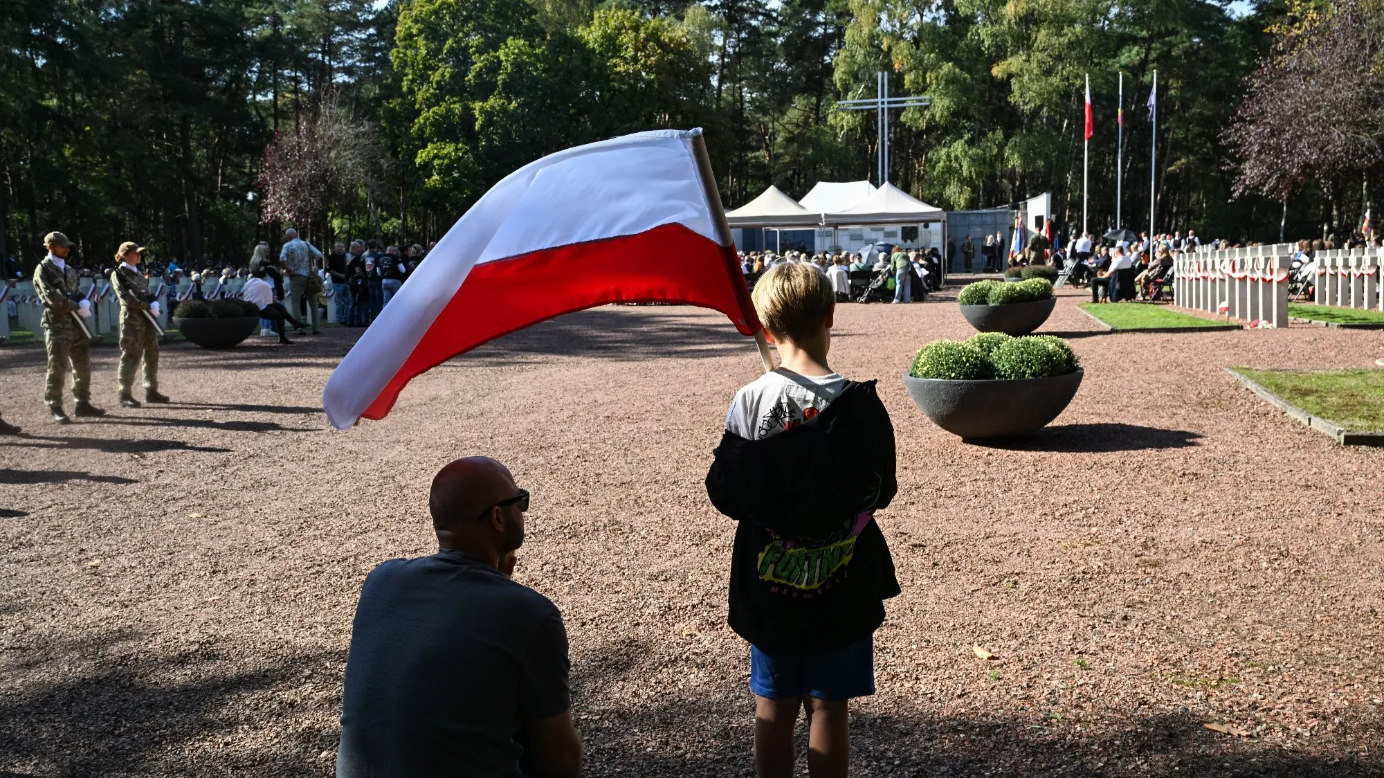 They have not forgotten the Polish blood shed for their freedom. Moving ceremonies in Belgium