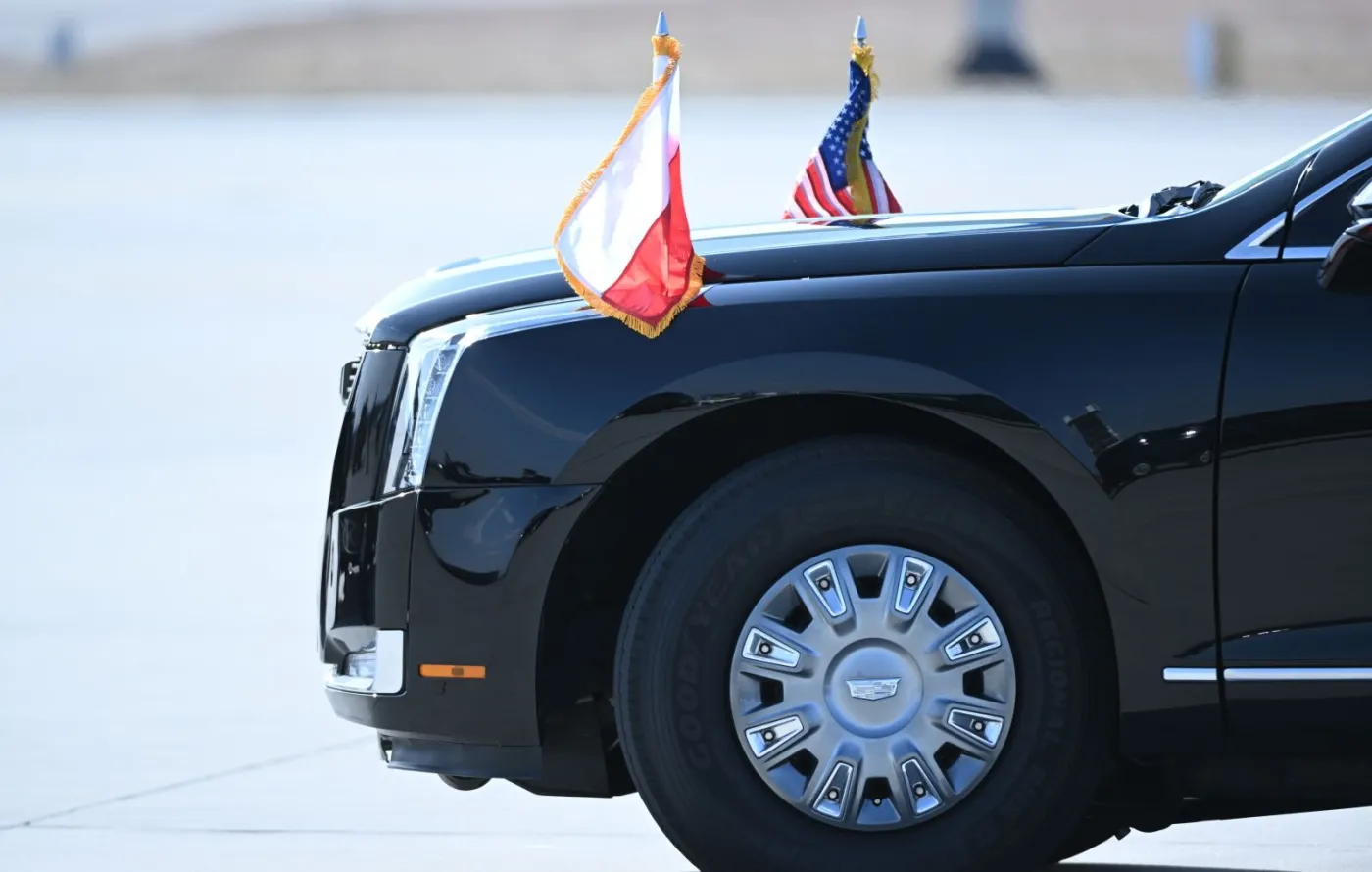 Prezydent Andrzej Duda powitał prezydenta USA Joe Bidena