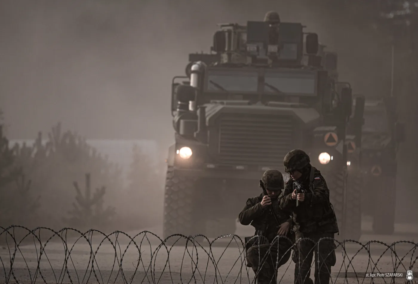 MRAP (ang. Mine Resistant Ambush Protected) Cuguar H 4×4 w służbie Wojska Polskiego są od 2022 roku. Pojazd waży 17,2 tony. .jpg