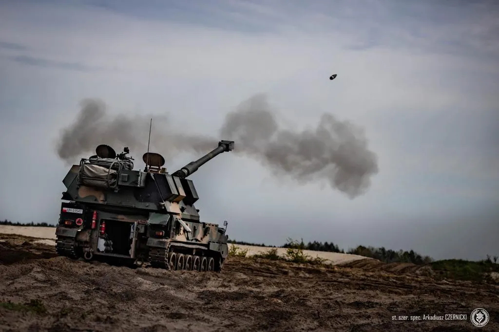 AHS Krab z 21. Brygady Strzelców Podhalańskich w trakcie ćwiczenia Anakonda 23.