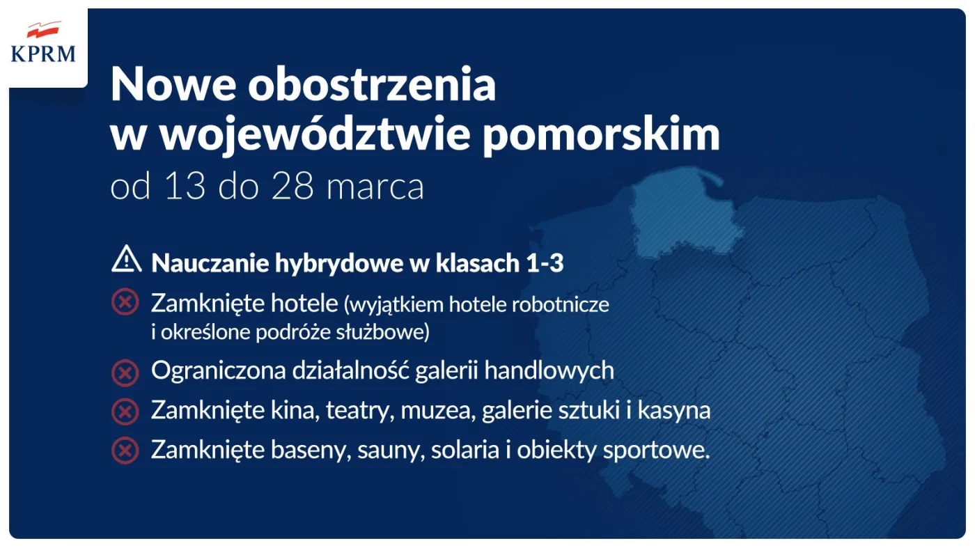 Zaostrzone zasady bezpieczeństwa w województwach o najwyższej liczbie zachorowań