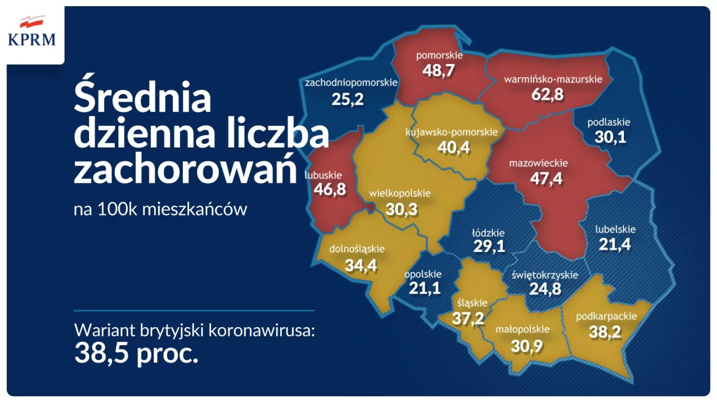Lockdown w województwie mazowieckim i lubuskim. "Materializuje się czarny scenariusz"