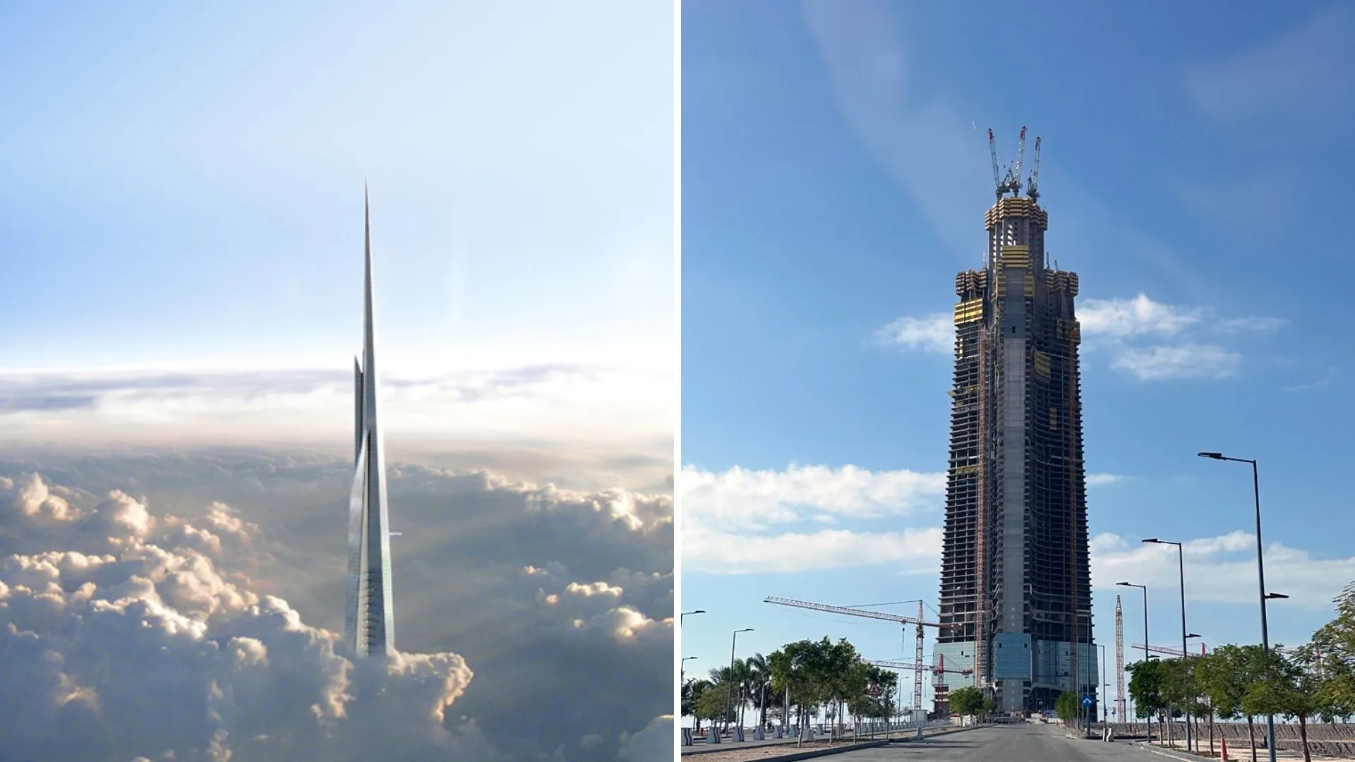 Najwyższy wieżowiec świata znów w budowie. Ma już sto pięter