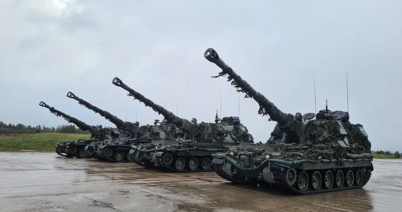 Wielka Brytania została bez armatohaubic AS-90. Znajdziemy je na Ukrainie