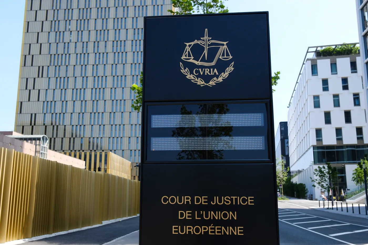 Exterior,View,Of,The,European,Court,Of,Justice,In,Luxembourg