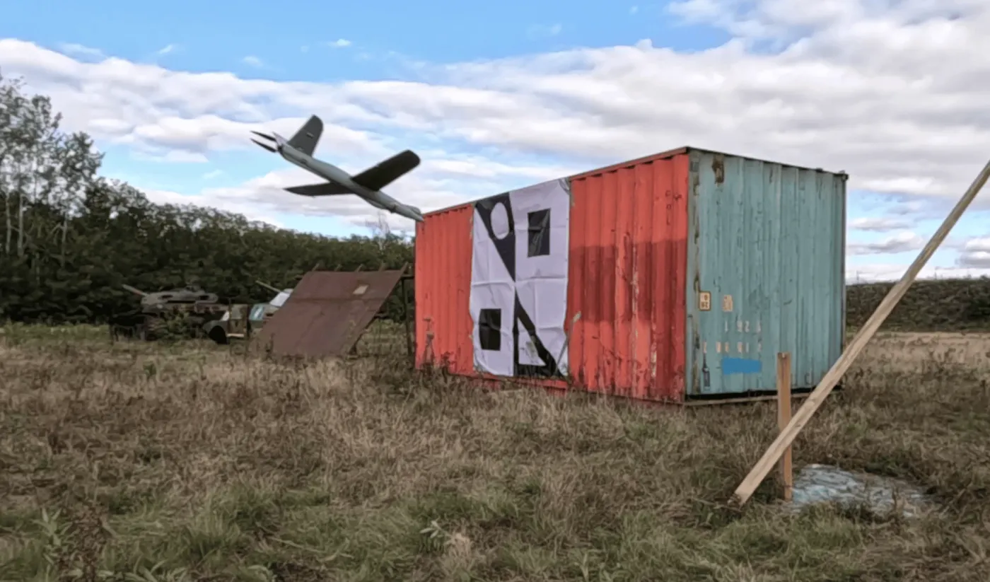 W czasie testów poligonowych Warmate z nową głowicą kumulacyjną potwierdził swoją celność.