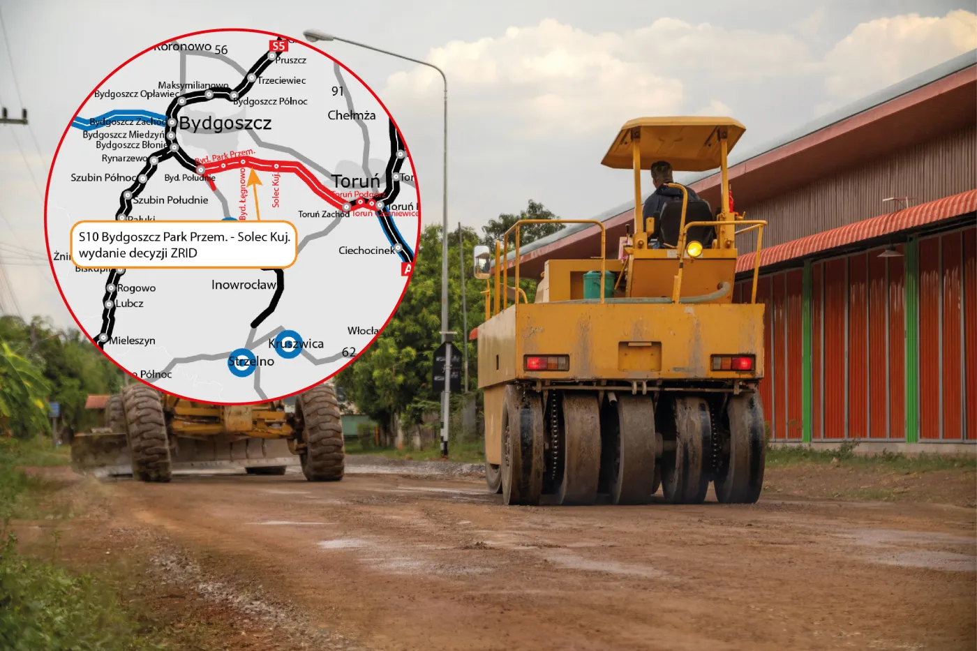 Ruszy budowa kolejnego odcinka S10 pomiędzy Bydgoszczą i Toruniem. Jest ważna decyzja [MAPA]