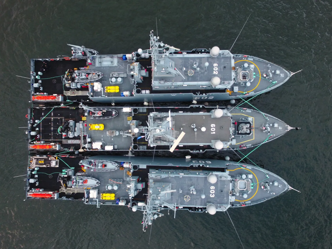 Te okręty to nasza specjalność. Piąty niszczyciel min zwodowany, a to nie koniec