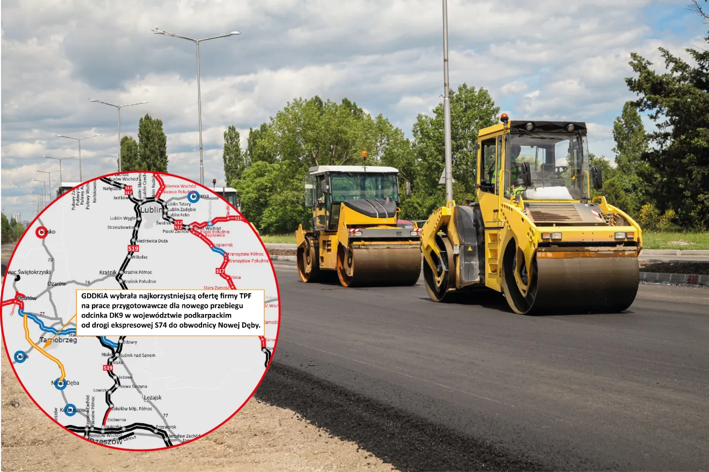 Mieszkańcy podkarpackich miejscowości odetchną z ulgą. Krajowa „dziewiątka” będzie miała nowy przebieg [MAPA]