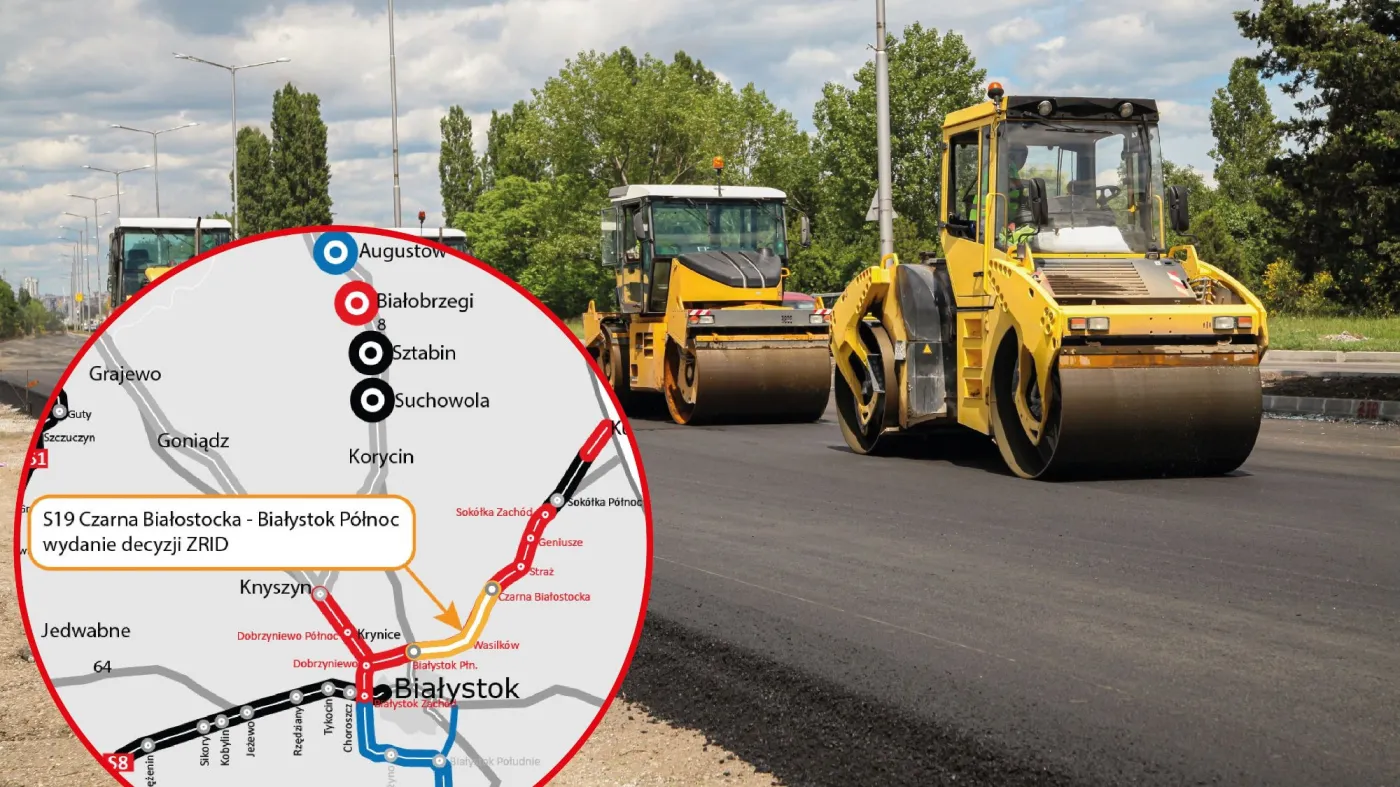Decyzja ZRID dla odcinka drogi ekspresowej S19 między Czarą Białostocką a węzłem Białystok Północ