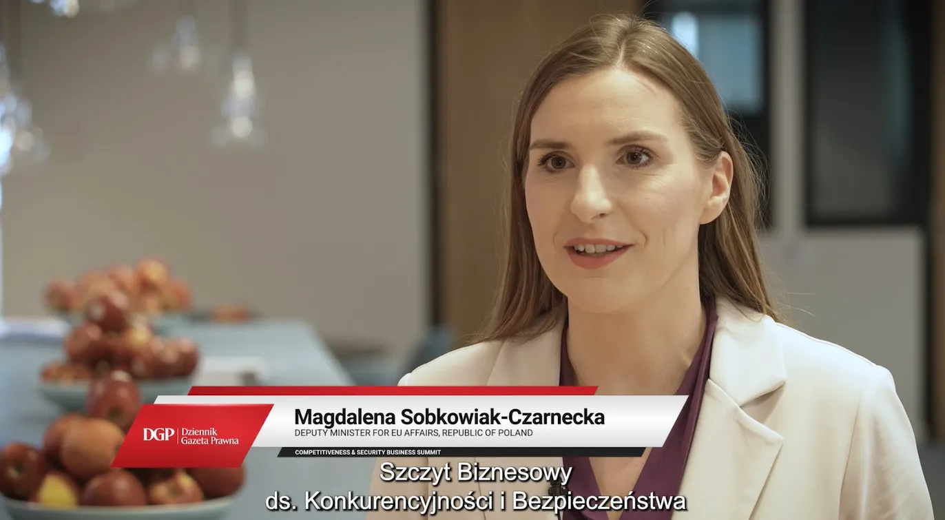 Magdalena Sobkowiak: Polacy są gotowi zostać liderami Europy