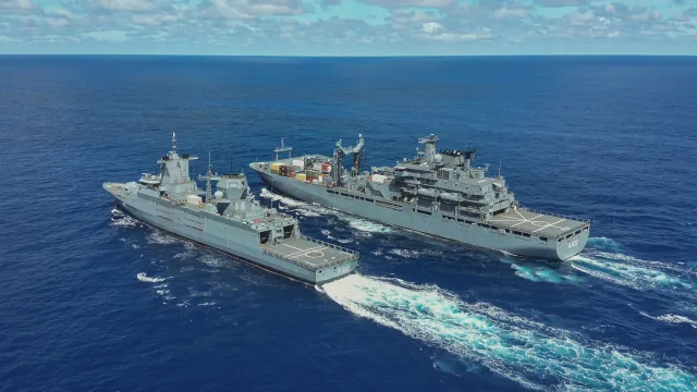 Co za wstyd! Nowa niemiecka fregata opłynie Afrykę, ponieważ boi się Huti