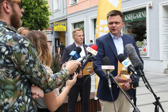 Hołownia chce rozmawiać z Tuskiem o Polsce "po PiS-ie"