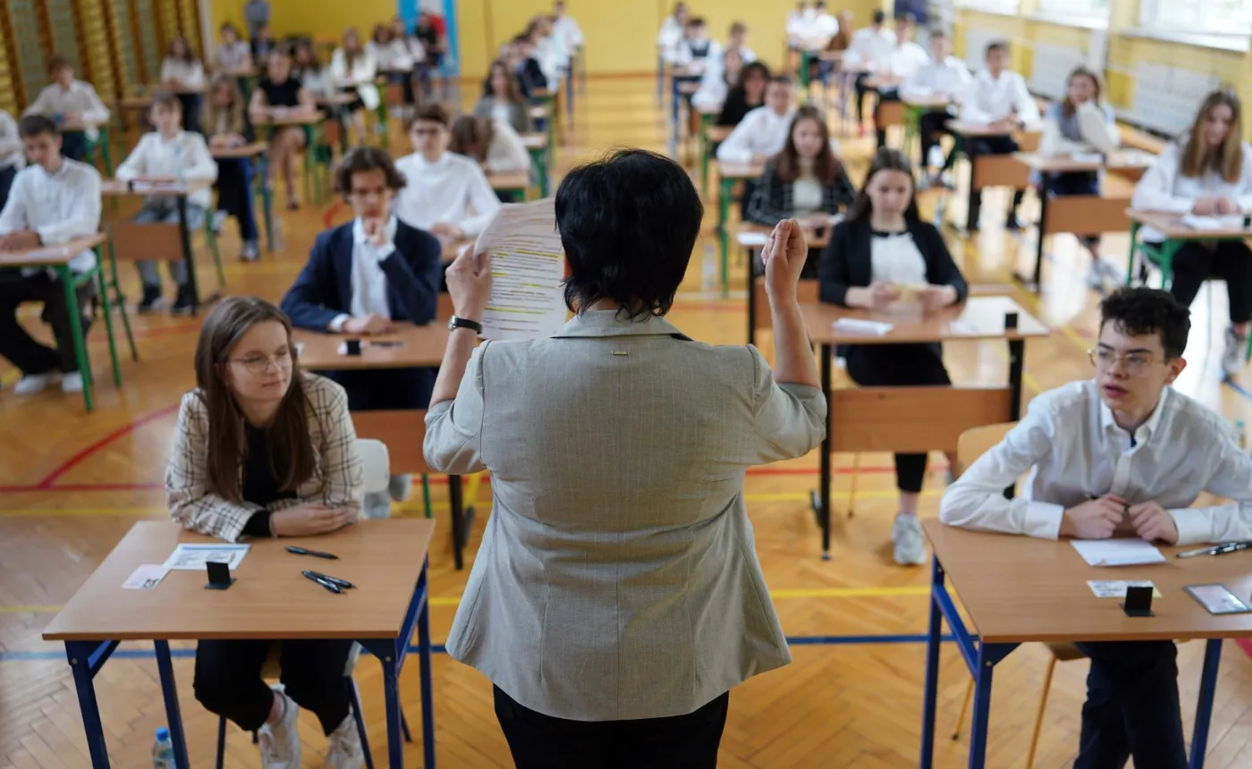 Egzamin ósmoklasisty 2023 rozpoczął się egzaminem z języka polskiego