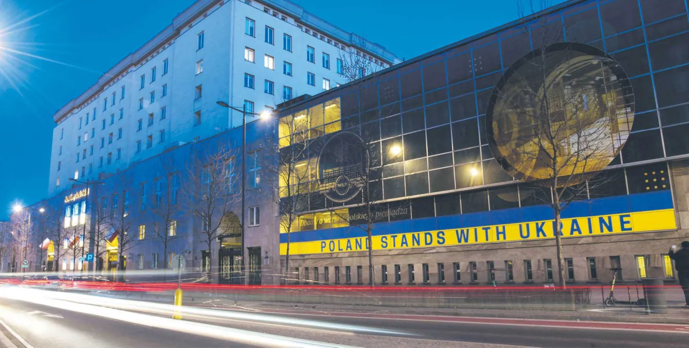 Head Office of Narodowy Bank Polski in Warsaw